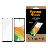 Samsung Galaxy A33 (5G) PanzerGlass kant-til-kant herdet glass - boksvennlig - svart kant