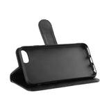 iPhone SE / 8 / 7 / 6 Classic Wallet Flip Cover m. Kortholder & Stander - Sort