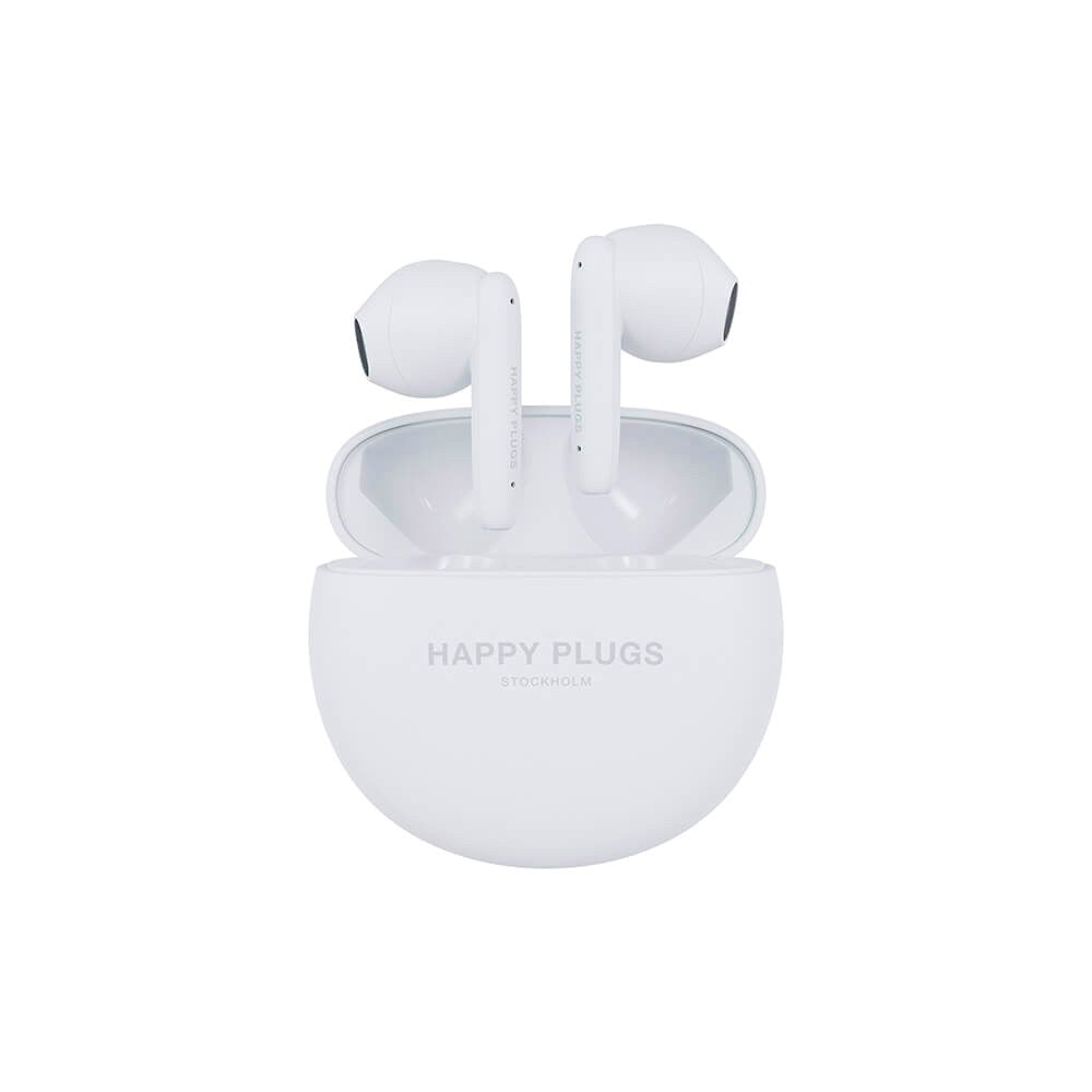 Happy Plugs - Joy Lite Trådløse In-Ear Høretelefoner - Hvid