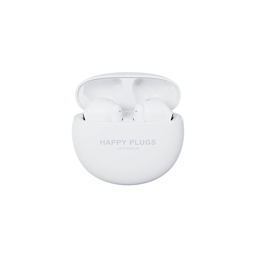 Happy Plugs - Joy Lite Trådløse In-Ear Høretelefoner - Hvid
