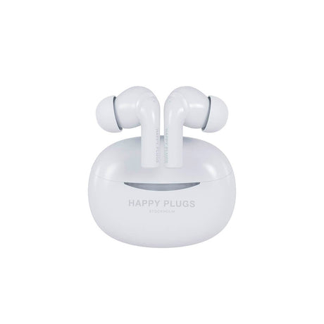 Happy Plugs - Joy Pro In-Ear Høretelefoner m. Støjreduktion - Hvid