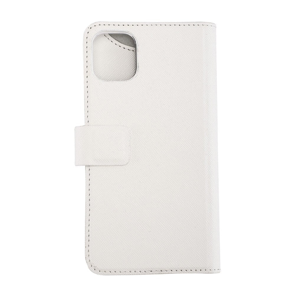 iPhone 12 Pro / 12 GEAR Onsala Collection Lommebok Skinndeksel m. Lommebok - Saffiano White