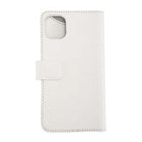 iPhone 12 Pro / 12 GEAR Onsala Collection Lommebok Skinndeksel m. Lommebok - Saffiano White