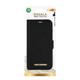 Onsala iPhone 16 ECO Flip Cover m. Pung - MagSafe Kompatibel - Black