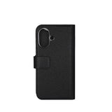 Onsala iPhone 16 ECO Flip Cover m. Pung - MagSafe Kompatibel - Black