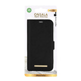 GEAR ONSALA iPhone 16 Pro ECO Flip Cover m. Lommebok - MagSafe-kompatibel - Svart