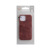 Onsala iPhone 13 Mini Onsala Collection Læder Bagside Cover m. Kortlomme - Brun