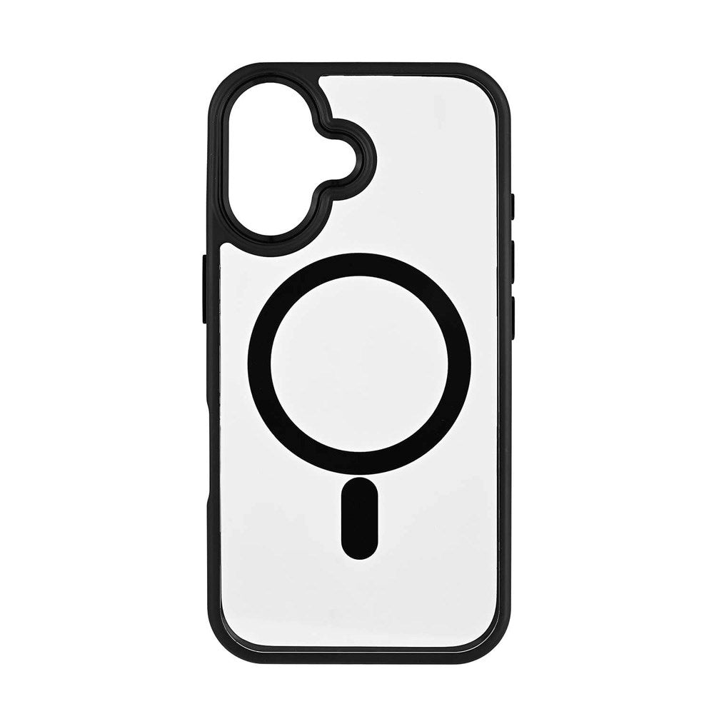 iPhone 16 Gear Onsala Bumper Bakdeksel - MagSafe-kompatibel - Svart og klar