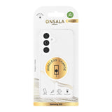 Onsala Samsung Galaxy S26 Hybrid Plast Bagside Cover - MagSafe Kompatibel - Gennemsigtig
