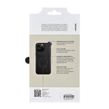 iPhone 16 Pro Max GEAR Buffalo ekte skinn bakdeksel - MagSafe kompatibel - svart