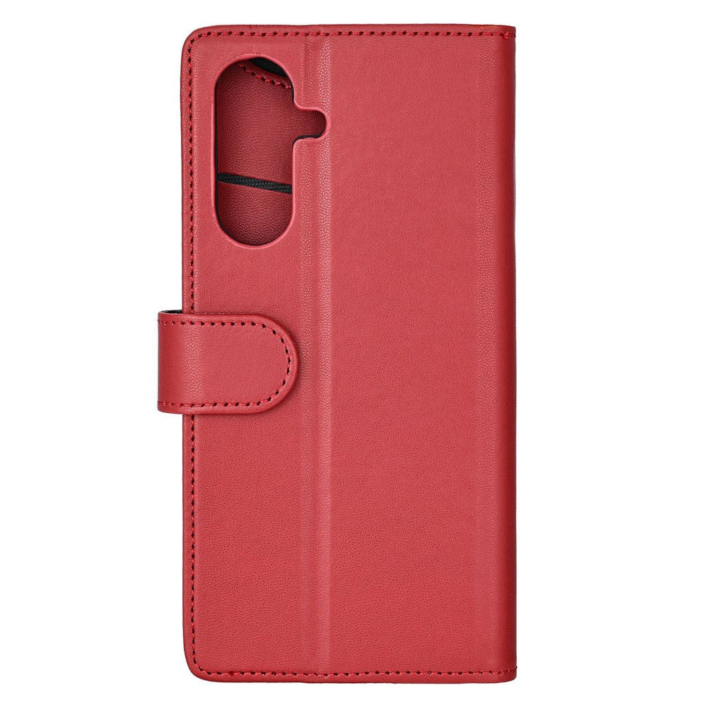 GEAR Samsung Galaxy A37 Kunstlæder Flip Cover m. Kortholder & Ståfunktion - Rød