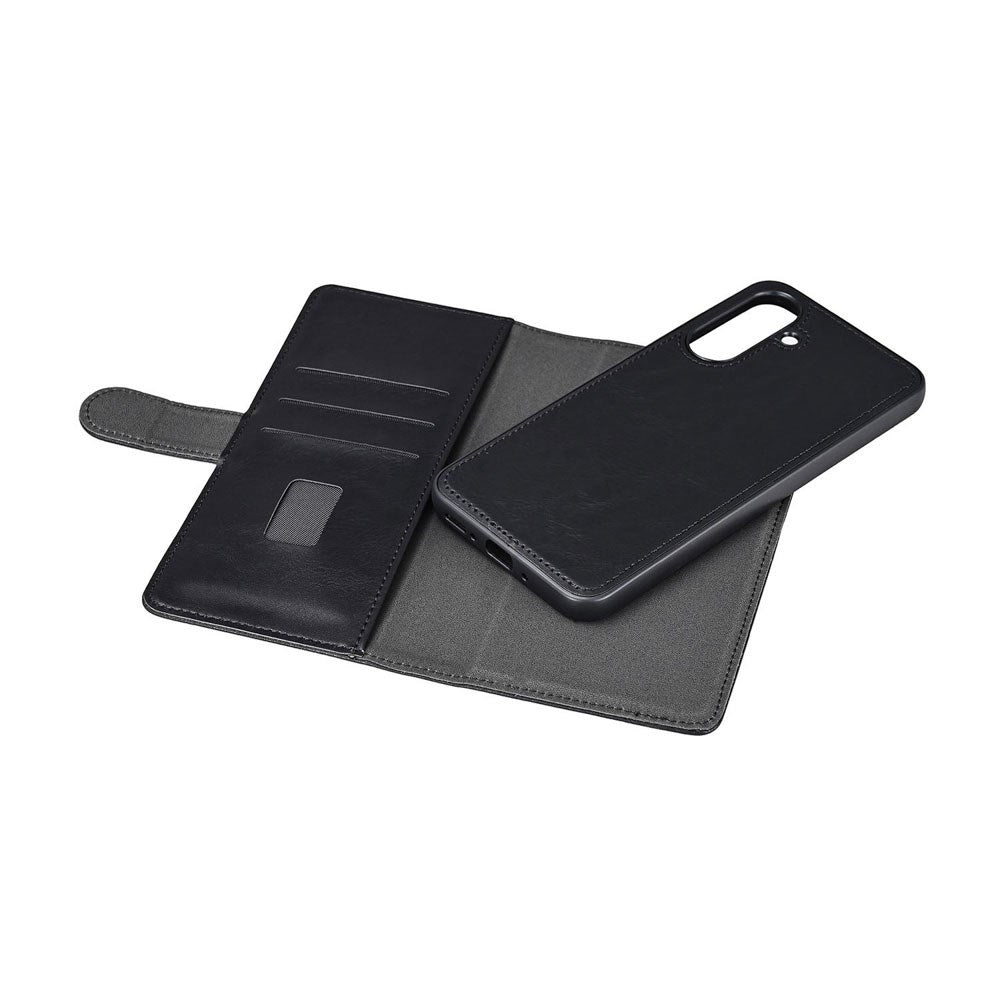GEAR Samsung Galaxy A37 2-i-1 Flip Cover - Kunstlæder - Sort