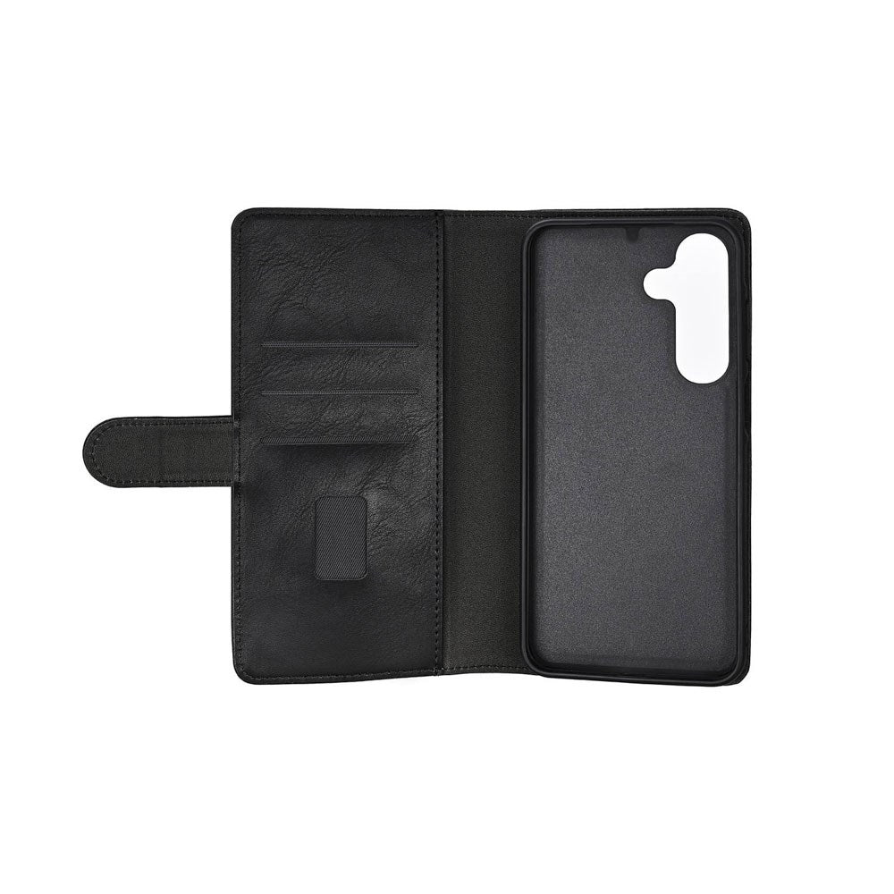 GEAR Samsung Galaxy S26+ (Plus) 2-i-1 Flip Cover - Kunstlæder - MagSafe Kompatibel - Sort