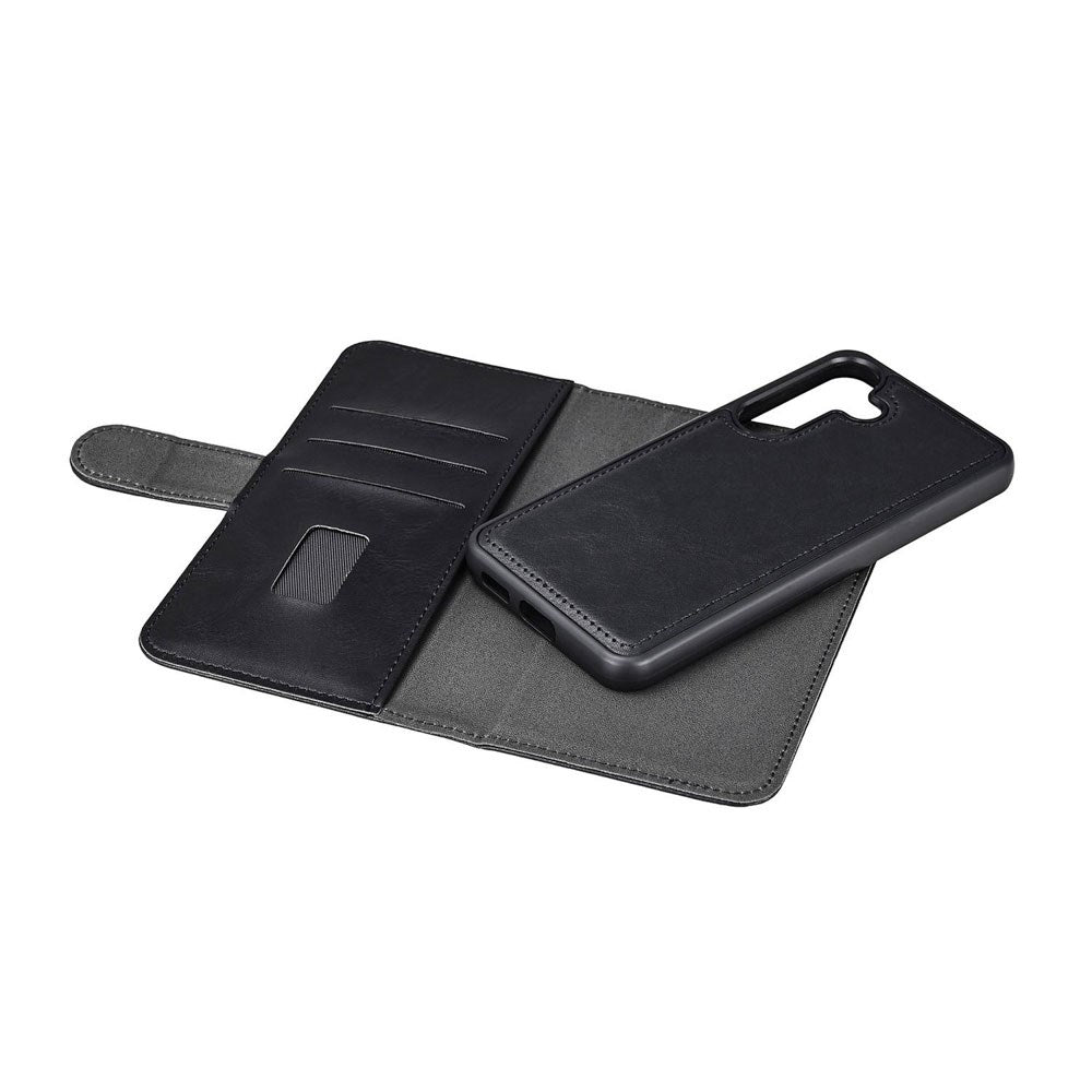 GEAR Samsung Galaxy S26+ (Plus) 2-i-1 Flip Cover - Kunstlæder - MagSafe Kompatibel - Sort