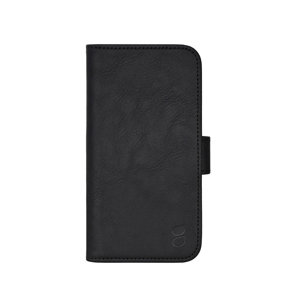 GEAR - iPhone 16e - Faux Leather Flip Cover - MagSafe-kompatibel - Svart