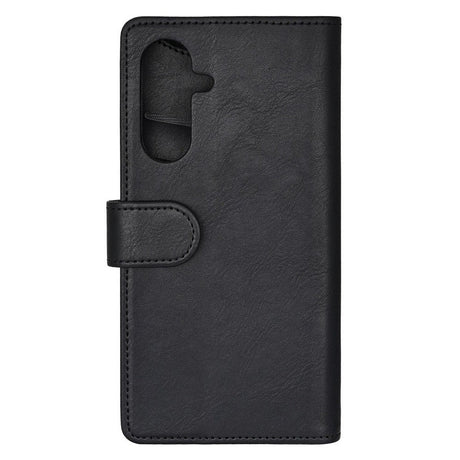 Samsung Galaxy A56 (5G) GEAR Faux Leather Flip Cover m. Lommebok - Avtagbart deksel - Svart