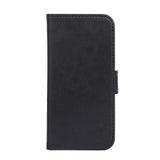 Samsung Galaxy S24 FE GEAR Vegan Leather Flip Cover m. Lommebok - Svart