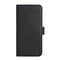 iPhone 16 Pro Max GEAR Leather Flip Cover 2-i-1 w. Lommebok 3 kort - MagSafe-kompatibel - Svart