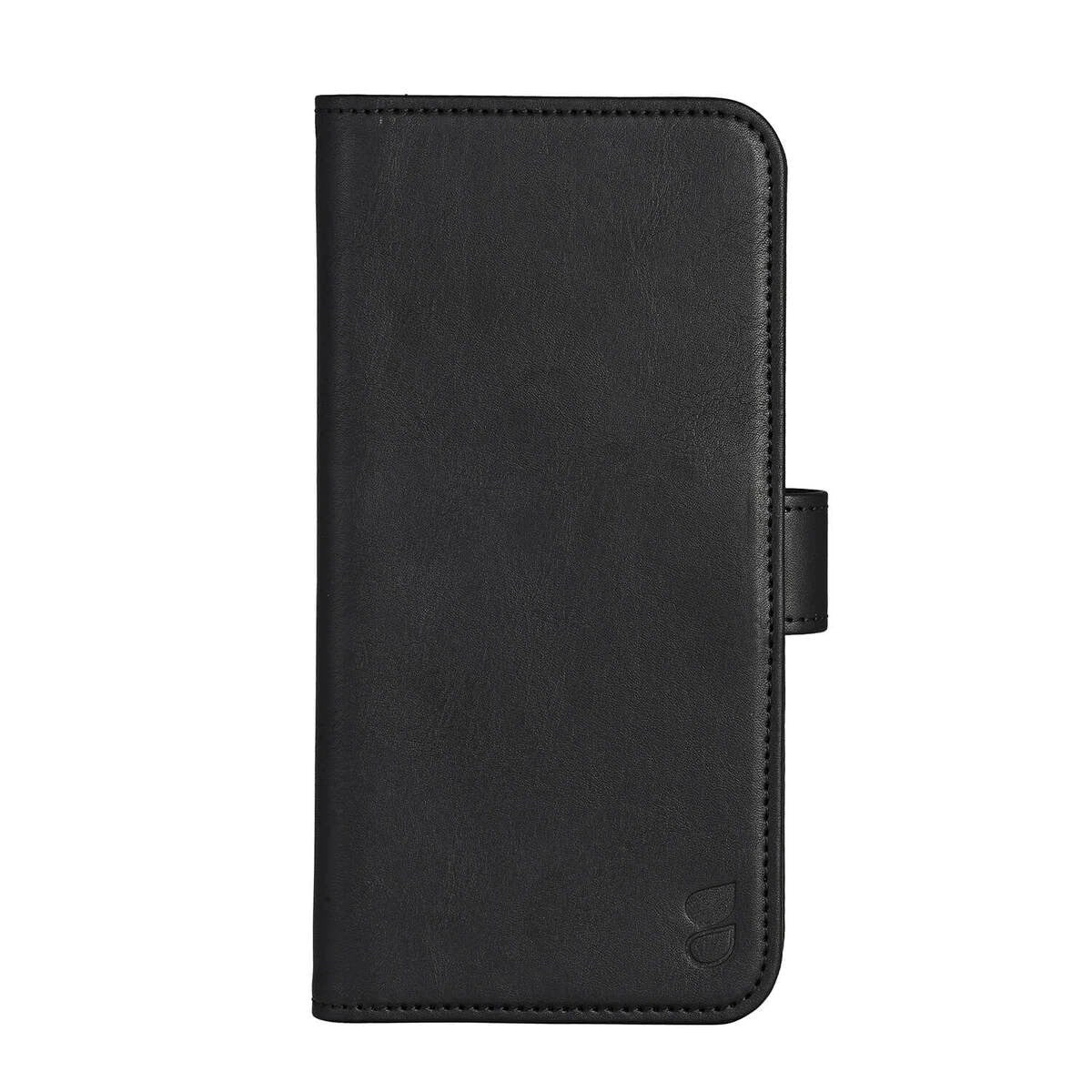 iPhone 16 Plus GEAR Leather Flip Cover 2-i-1 w. Lommebok 3 kort - MagSafe-kompatibel - Svart