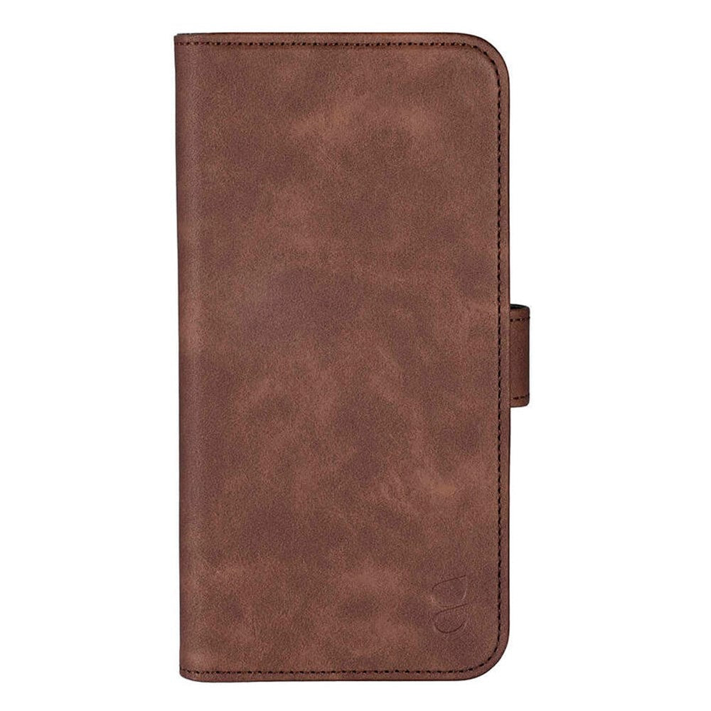 iPhone 16 Pro Max GEAR Lommebok - Skinn Flip Cover m. Lommebok for 3 kort - MagSafe-kompatibel - Brun