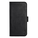 iPhone 16 Pro Max GEAR Lommebok - Skinn Flip Cover m. Lommebok for 3 kort - MagSafe-kompatibel - Svart