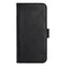 iPhone 16 Pro Max GEAR Lommebok - Skinn Flip Cover m. Lommebok for 3 kort - MagSafe-kompatibel - Svart