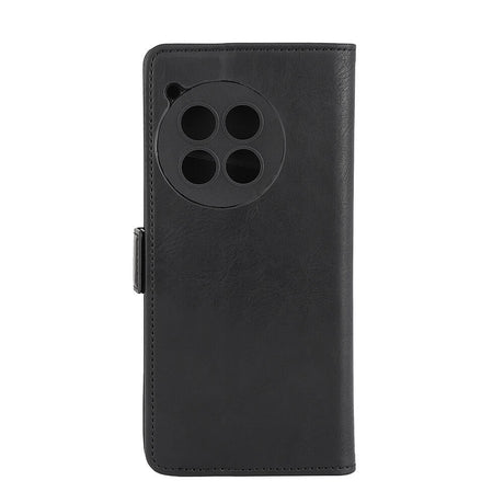 GEAR OnePlus 12R Leather Flip Cover m. Lommebok - Svart