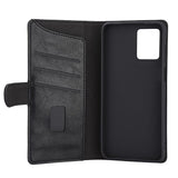 Motorola Moto G73 Gear Wallet - Lær Flip Cover m. Lommebok - Svart