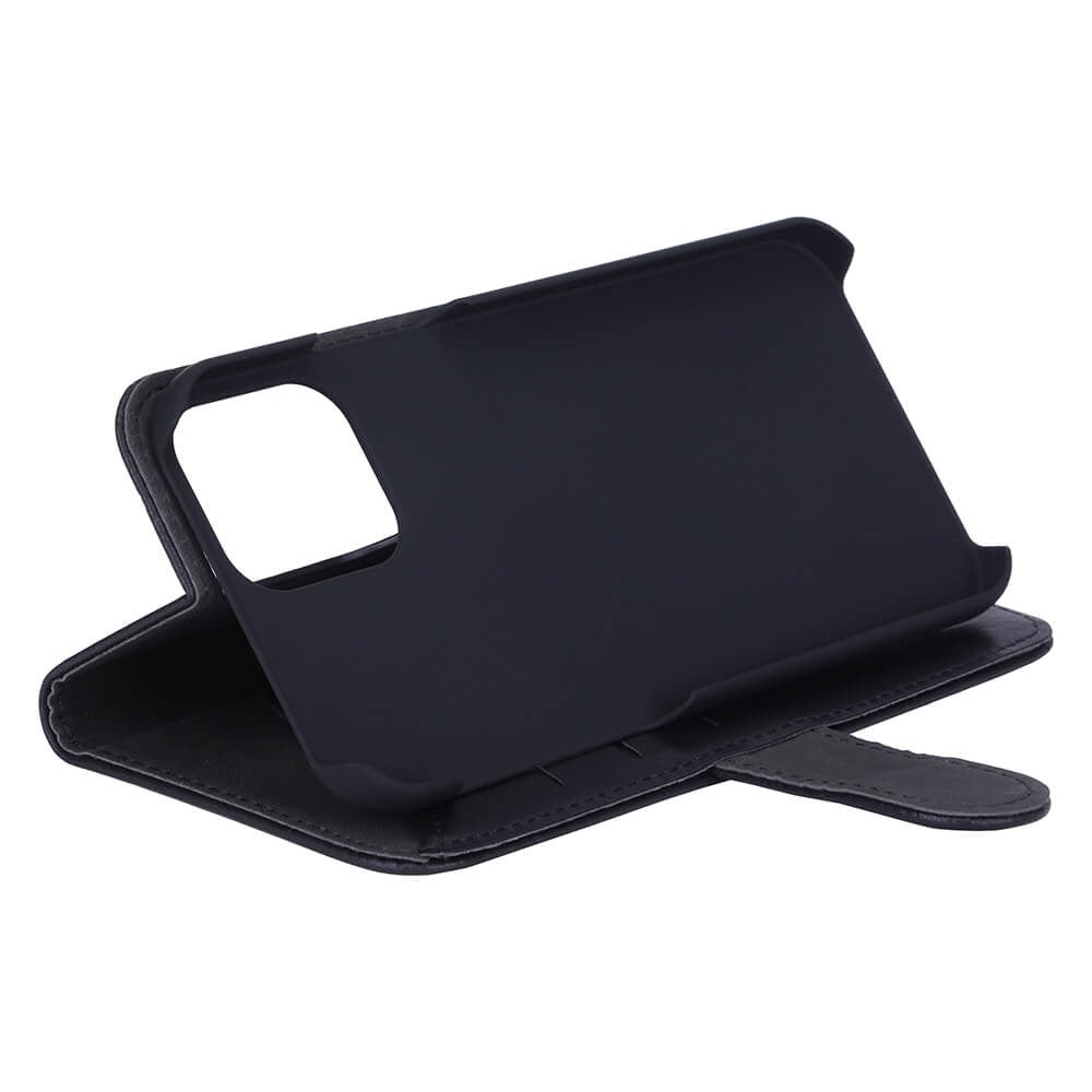 iPhone 12 / 12 Pro GEAR Skinndeksel m. Lommebok - Svart