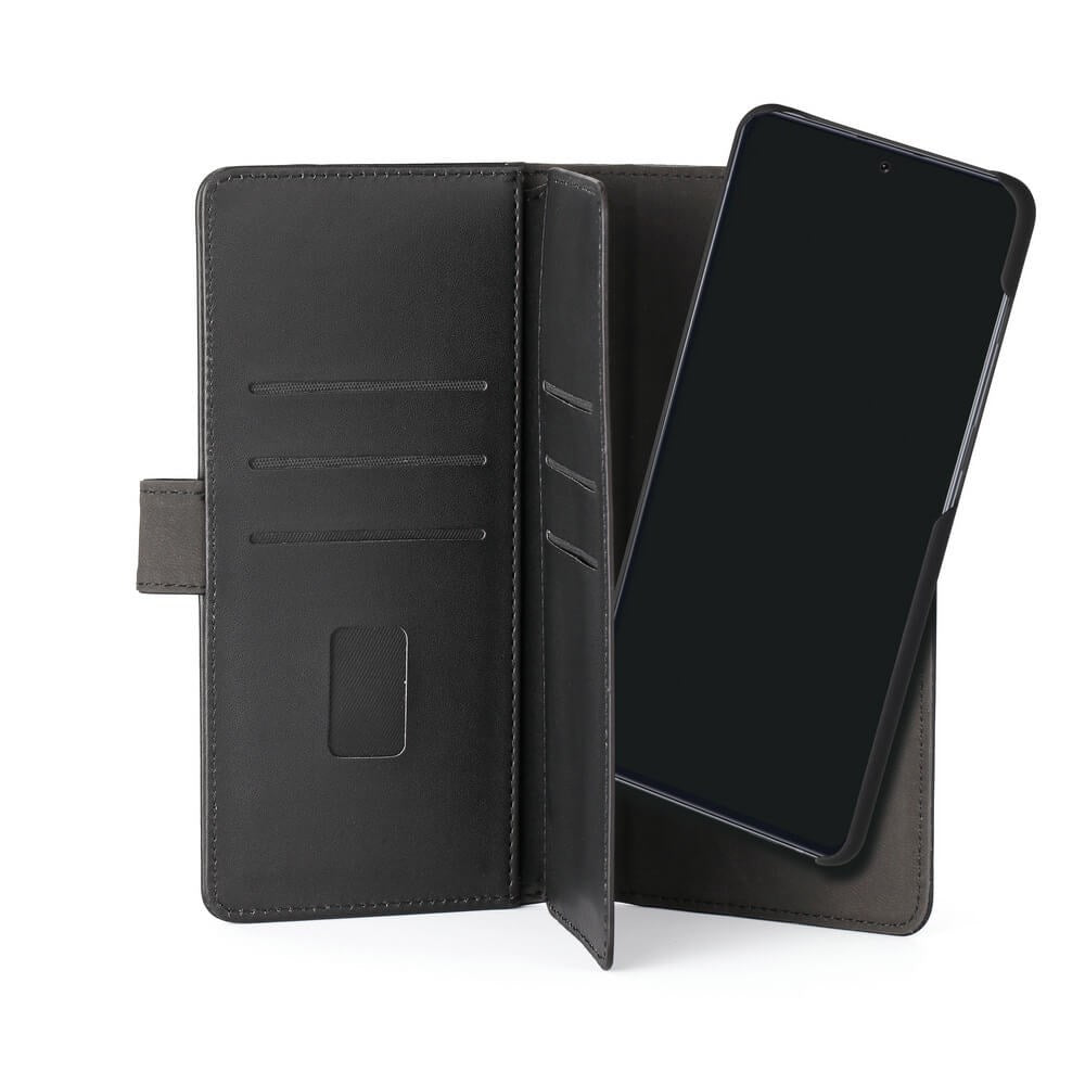 Samsung Galaxy S22+ (Plus) Gear Wallet 2in1 flipdeksel m. 7 kortlommer og magnet - svart