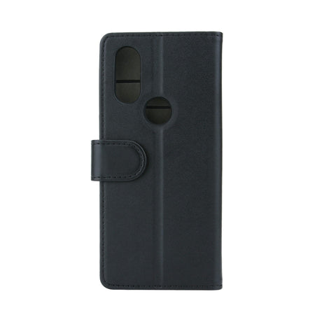 Motorola One Vision Gear Wallet - Skinndeksel m. Lommebok - Svart