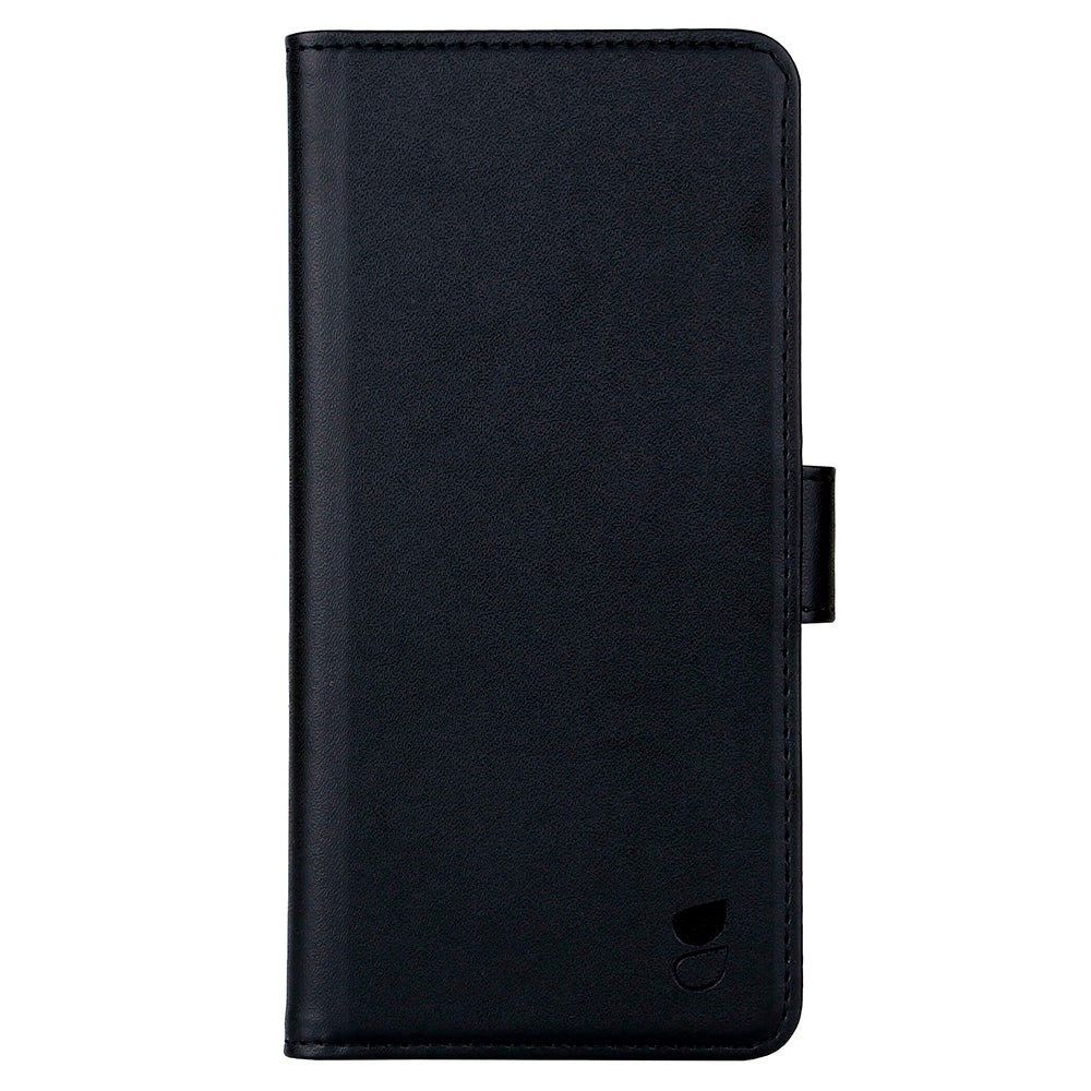 Nokia 2.2 GEAR Leather Flip Cover m. Lommebok - Svart