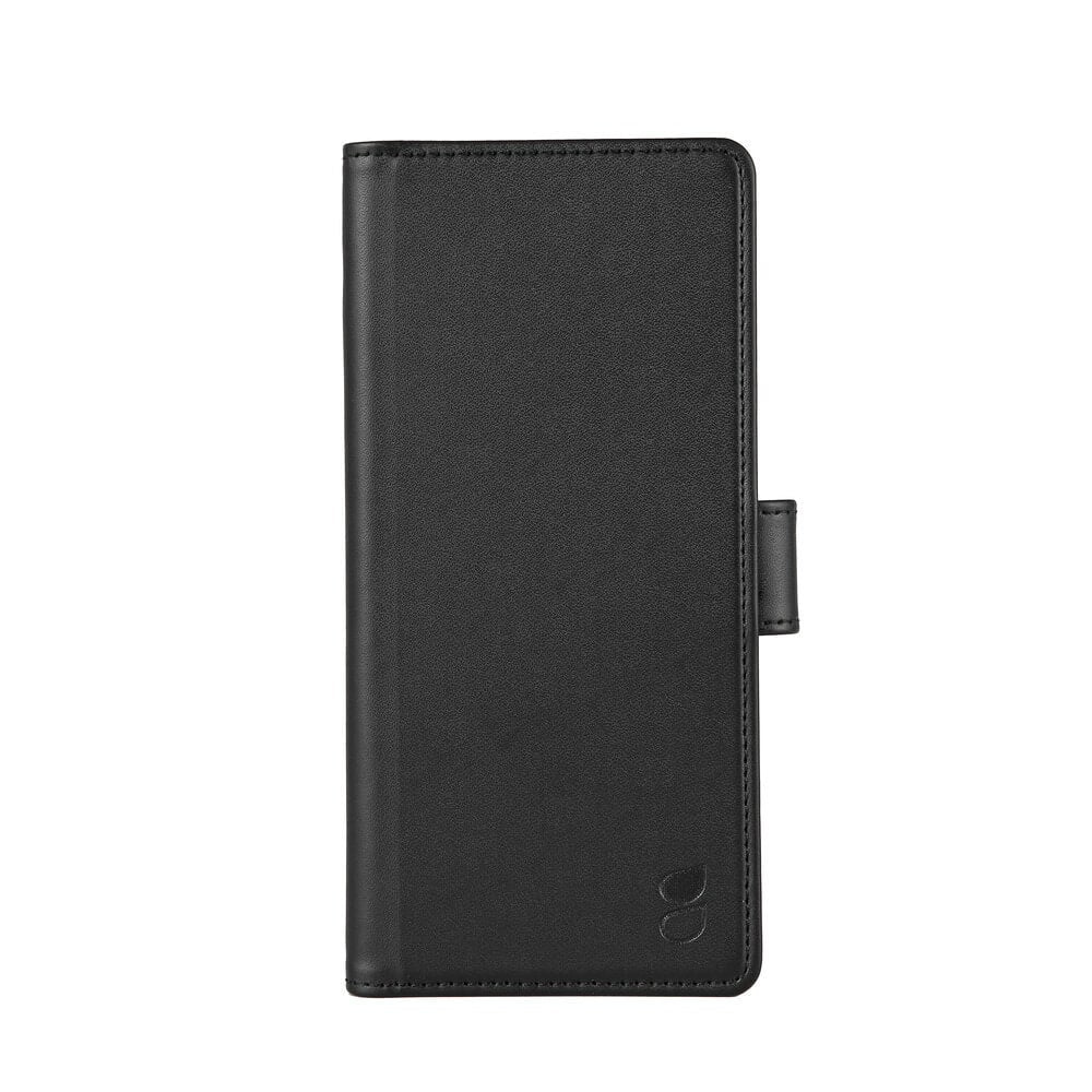 Samsung Galaxy A70 Gear Wallet - Skinndeksel m. Lommebok - Svart