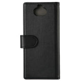 Sony Xperia 10 Gear Wallet - Skinndeksel m. Lommebok - Svart