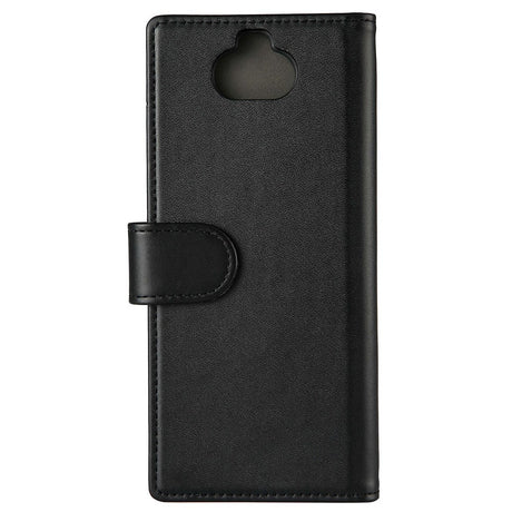 Sony Xperia 10 Gear Wallet - Skinndeksel m. Lommebok - Svart