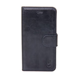 iPhone 6 / 6s GEAR Eksklusivt Lærveske m. Lommebok Svart