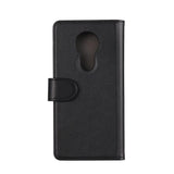 Motorola Moto G7 Power Gear Lommebok - Skinndeksel m. Lommebok - Svart