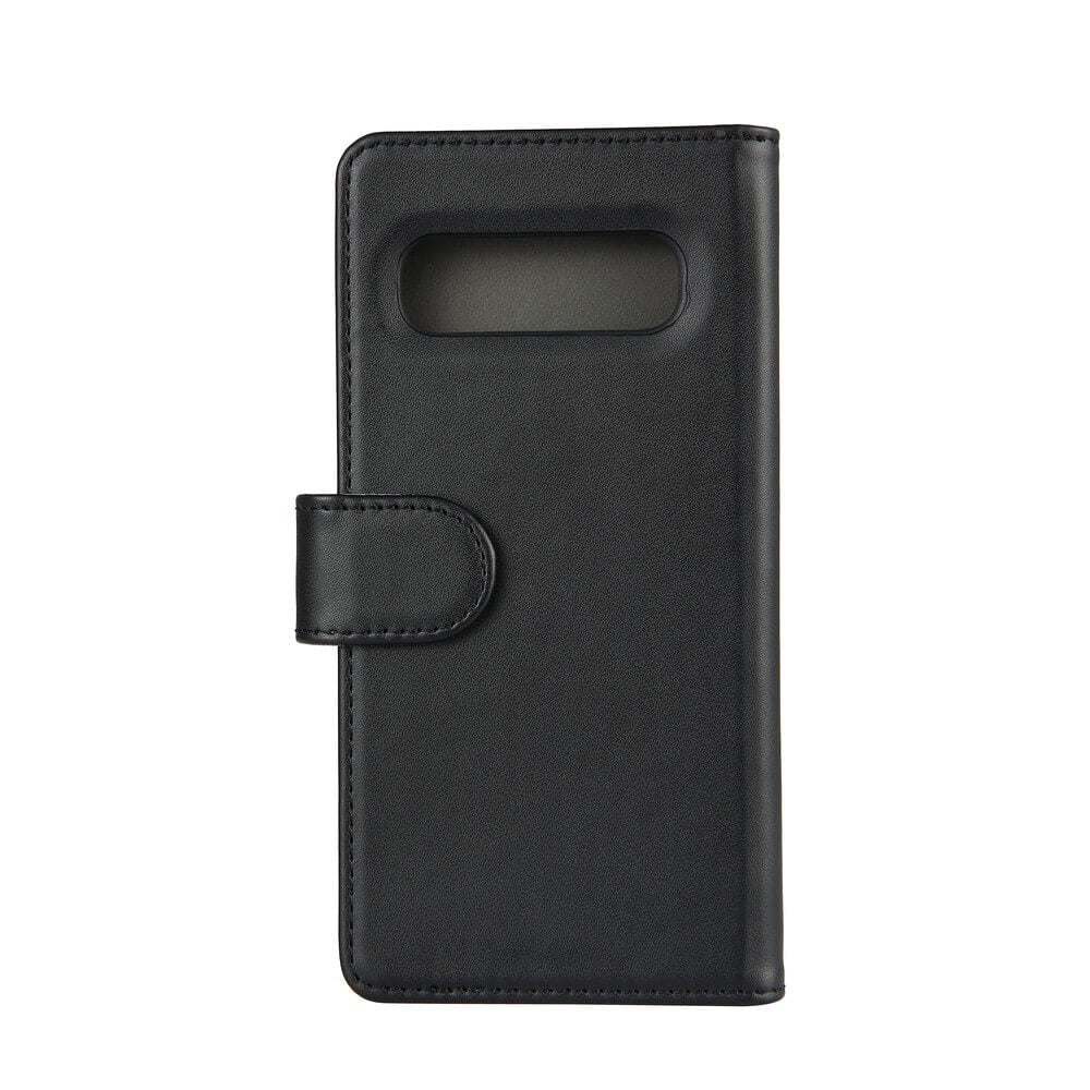Samsung Galaxy S10 Gear Wallet - Skinndeksel m. Lommebok - Svart