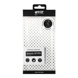 Samsung Galaxy S21 Ultra GEAR Fleksibelt Plastik Bagside Cover - Gennemsigtig