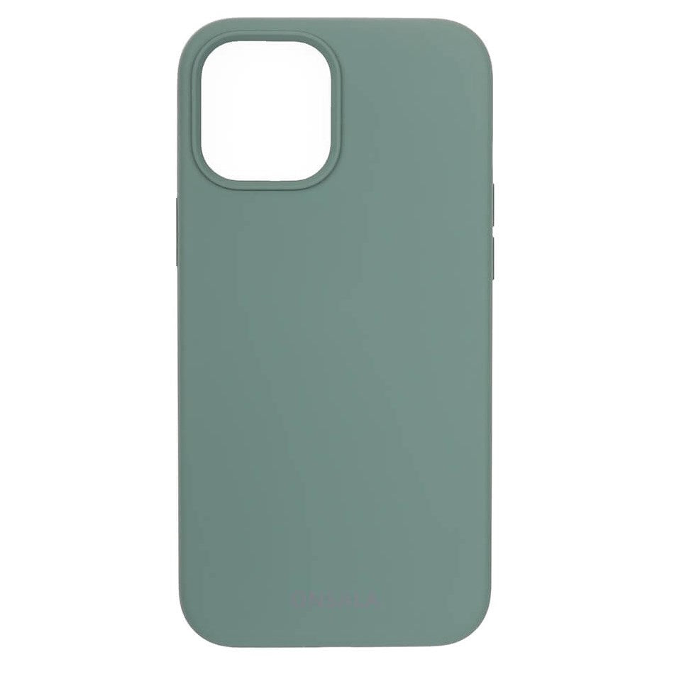 iPhone 12 / 12 Pro Onsala Collection Liquid Silikone Bagside Cover - Pine Green