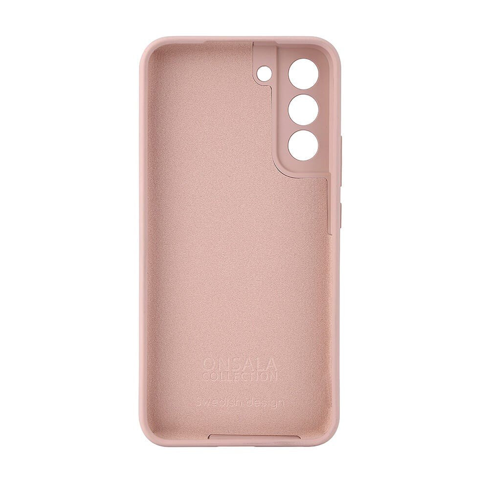 Samsung Galaxy S22 GEAR Onsala Collection Flytende Silikon Bakdeksel - Sand Rosa