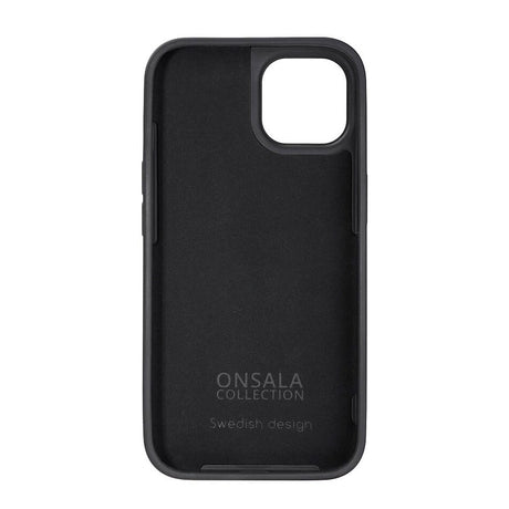 iPhone 13 / 14 Onsala Collection Liquid Silikone Bagside Cover - Black