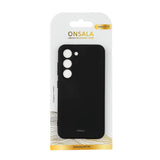 Samsung Galaxy S23 Onsala Silikone Bagside Cover - Black
