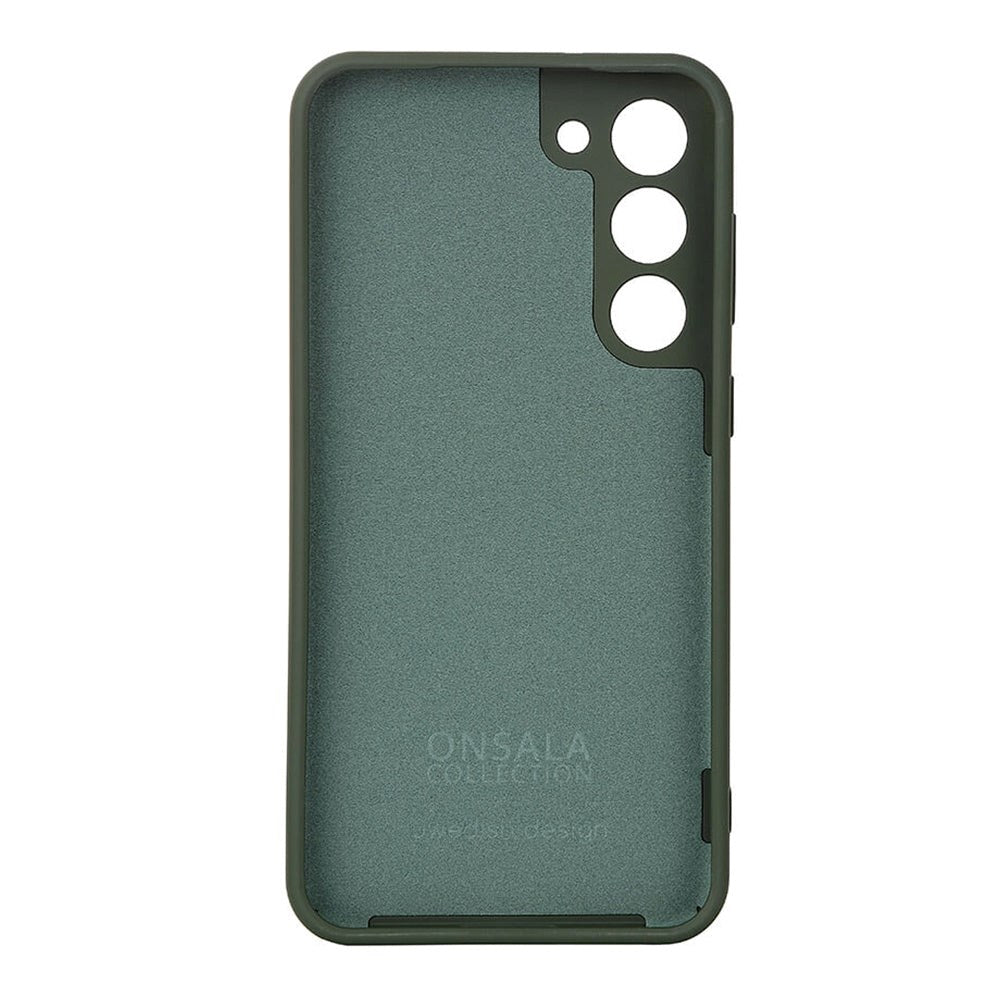 Samsung Galaxy S23+ (Plus) GEAR Onsala Silikon Bakdeksel - Mørkegrønn