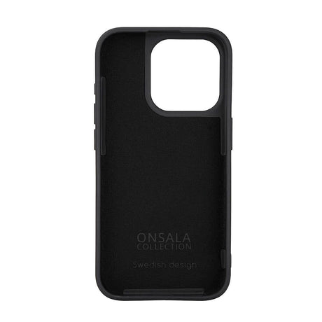 iPhone 15 Pro Onsala Silikone Bagside Cover - MagSafe Kompatibelt - Sort