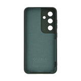 Onsala Samsung Galaxy S25 Silikone Touch Mobil Cover - Olive Green