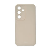 Onsala Samsung Galaxy S25 Silikone Touch Mobil Cover - Concrete