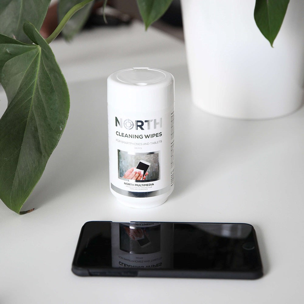 North Pussekluter Til Mobil &amp; Nettbrett - 100 stk.