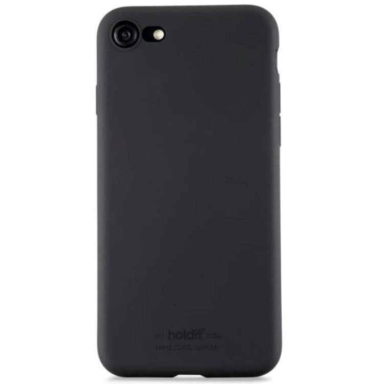 Holdit iPhone SE (2022 / 2020) / 8 / 7 Soft Touch Silikondeksel - Svart