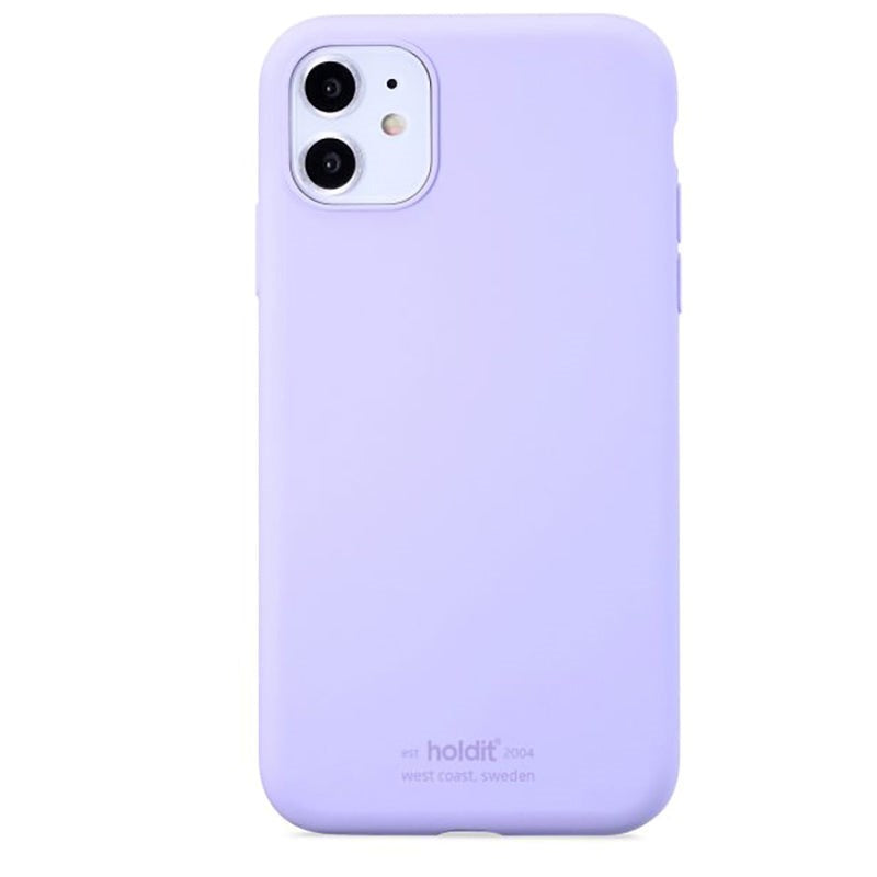 Holdit iPhone 11 Soft Touch Silikonetui - Lavendel
